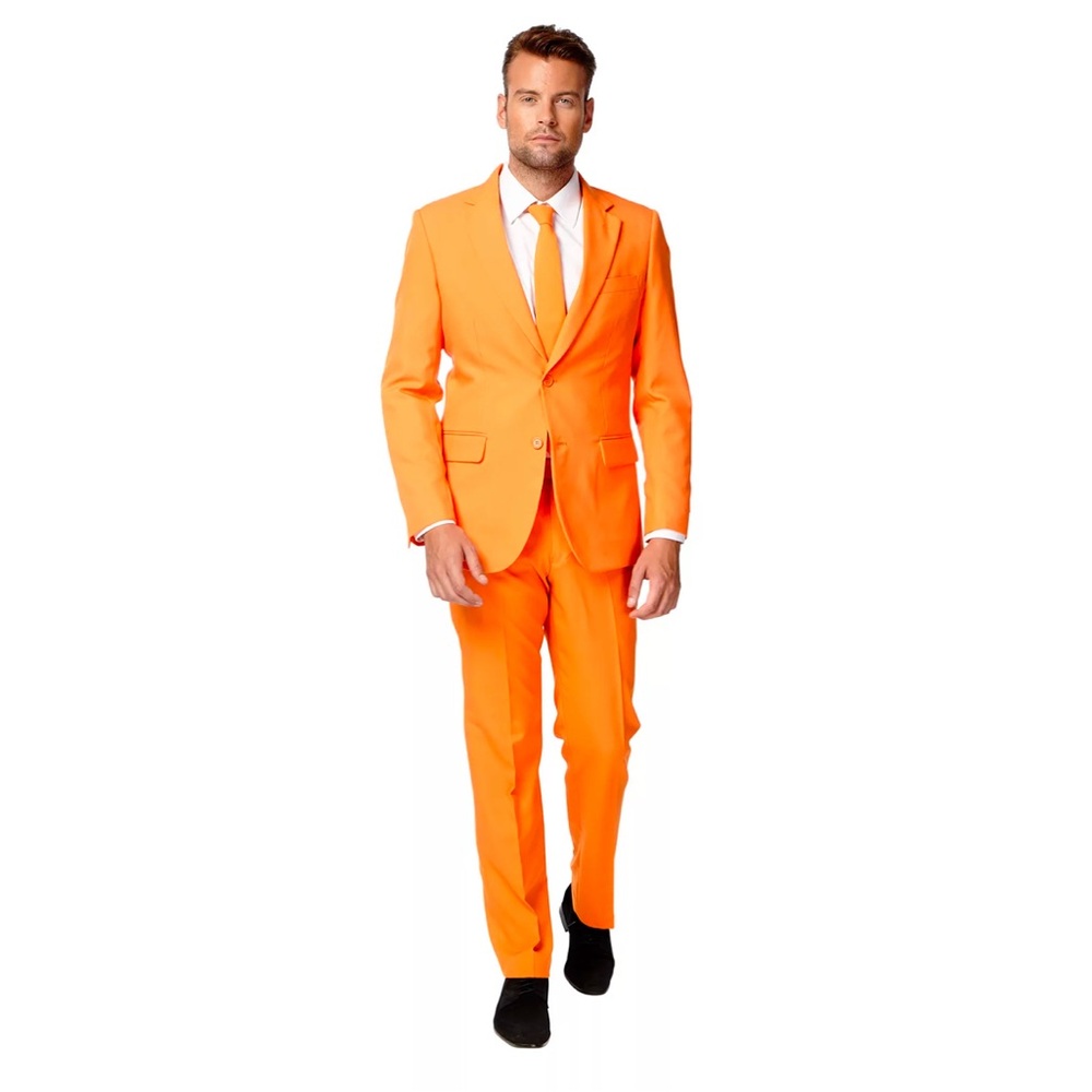 OppoSuits Vibrant Orange Suit